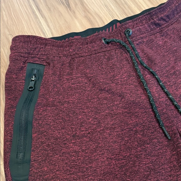 Men’s American Eagle Flex Athletic Shorts Black Zippered side Pockets Medium M - Picture 2 of 5